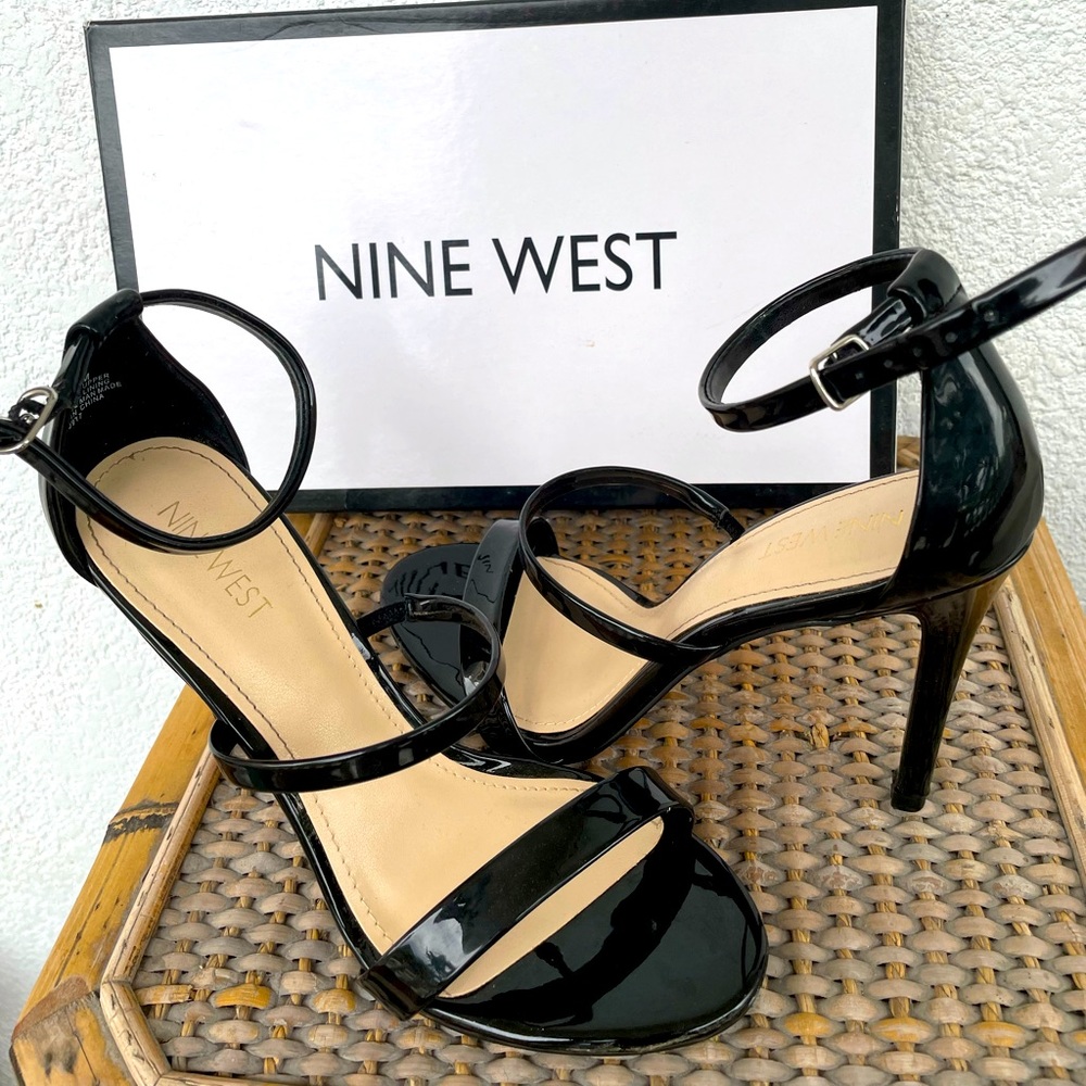 Multi Strap black heels
